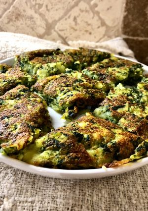 A picture of Herb and Potato Frittata.