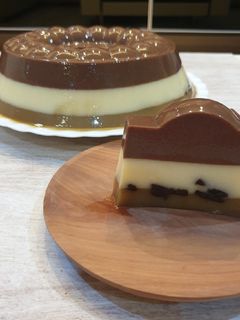 Foto resep Puding Coklat Kopi Oreo