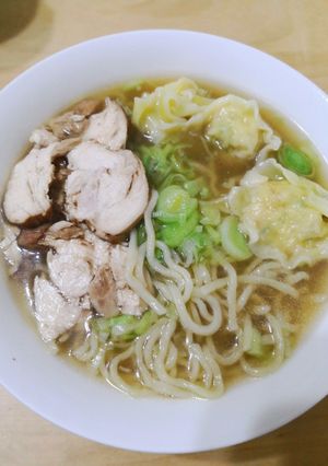 Foto resep Ramen shoyu (kecap asin) halal