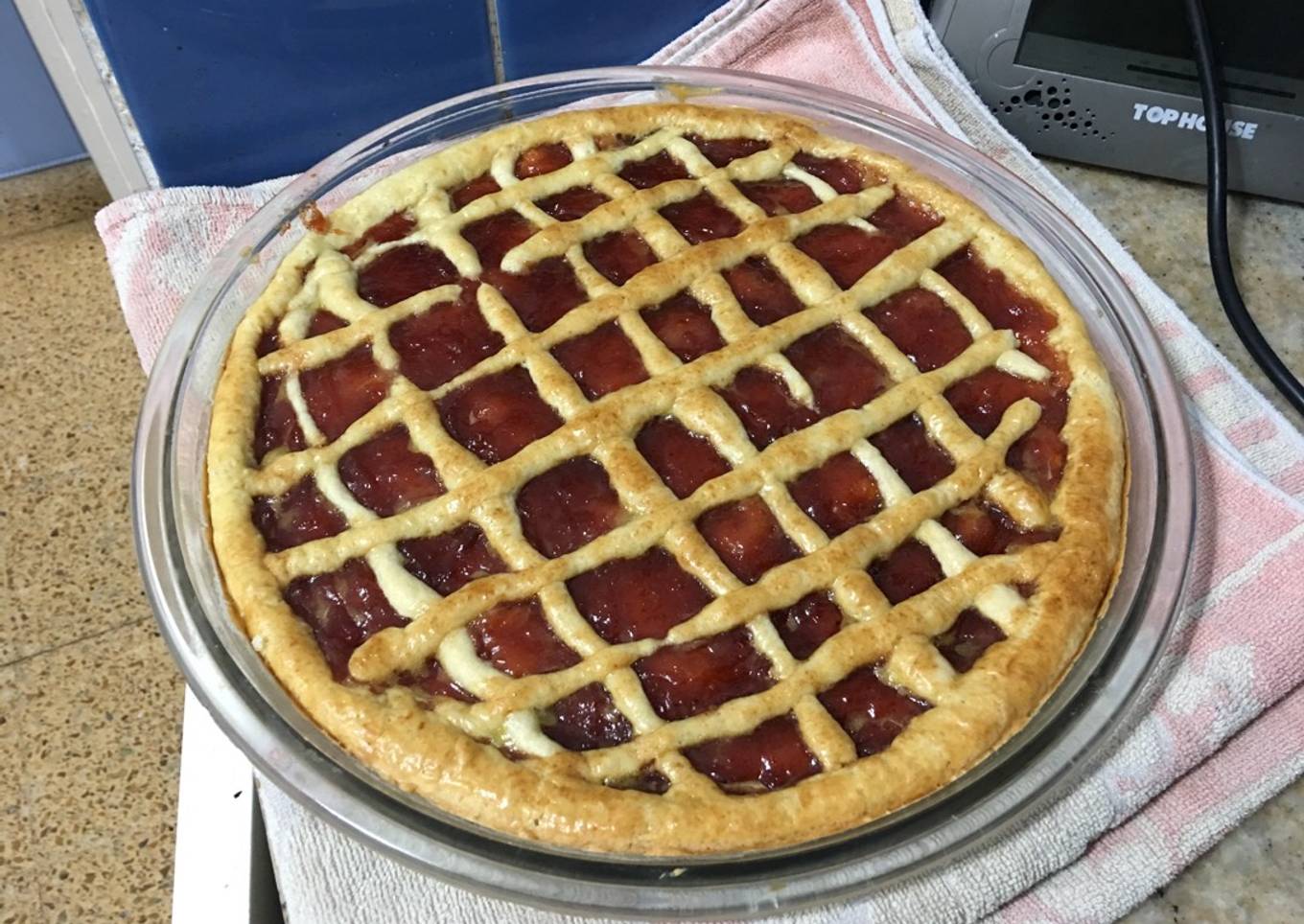 Pastafrola de membrillo, batata, dulce de leche o ricota