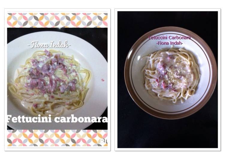 Langkah Mudah untuk Menyiapkan Fettucini Carbonara Anti Gagal