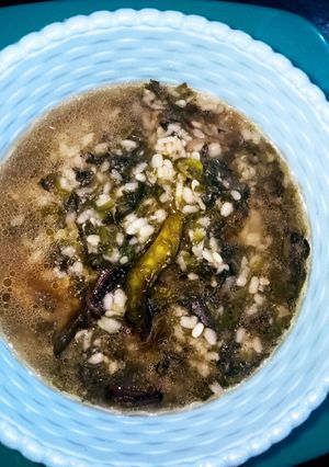 A picture of Palak dal.