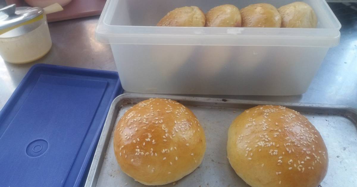 Resep Burger Buns (Roti Burger) Oleh Puput - Cookpad