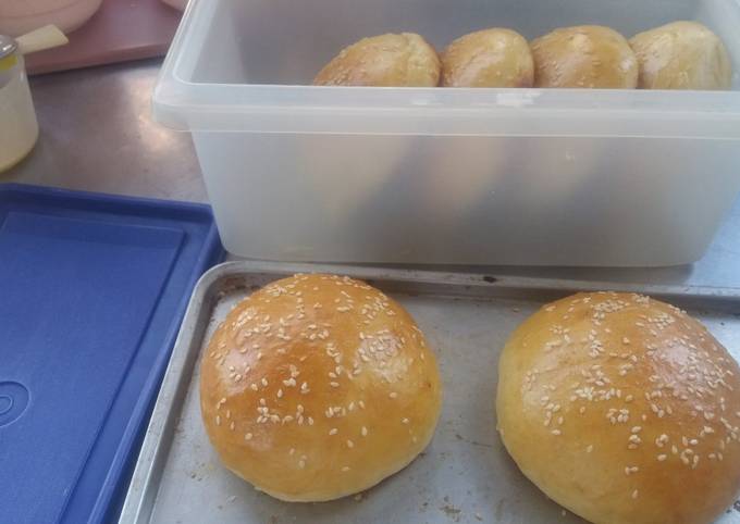 Resep Burger Buns Roti Burger Oleh Puput Cookpad 5050