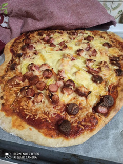 Φωτογραφία της συνταγής Homemade pizza 🍕🍕