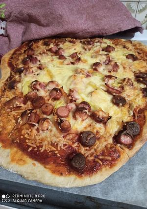 Φωτογραφία της συνταγής Homemade pizza 🍕🍕