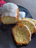 Budín de coco y budín con nueces