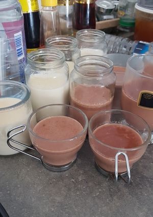 Foto resep Panna Cotta Chocolate & Vanilla