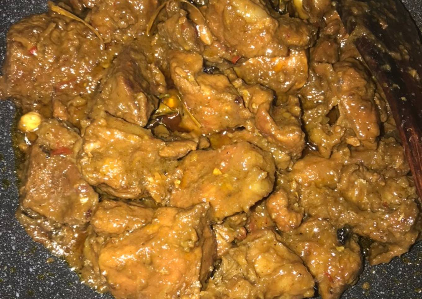 Rendang daging