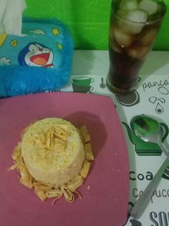 Foto resep Nasi goreng telur keju