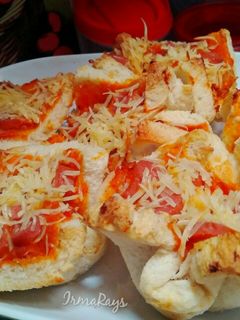 Foto resep Roti Panggang Saus Bolognese homemade