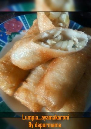 Foto resep Lumpia ayamakaroni