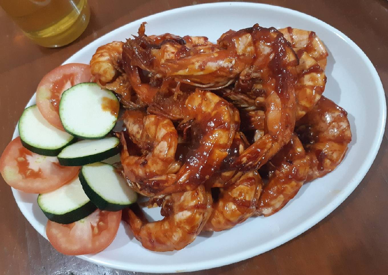 Udang Bakar Madu Praktis