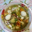 Sop telur puyuh