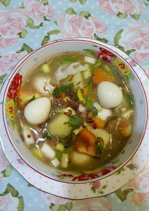 Foto resep Sop telur puyuh