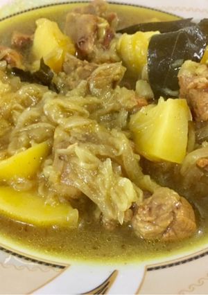 عکسی از دستور چلو گوشت