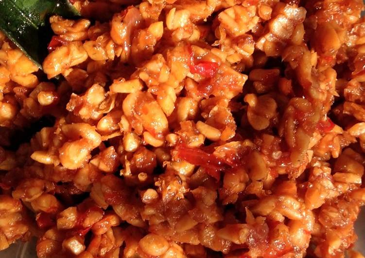 Cara Gampang Membuat Kering tempe pedas manis yang Sempurna