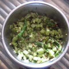 A picture of Crunchy Khamang Kakdi.