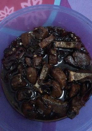 Foto resep Ikan asin tenggiri asam manis