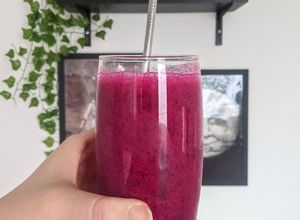 Foto de Suco de Pitaya com Maracujá