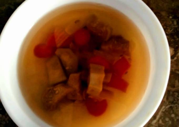 How to Make Ultimate Veg broth yukhni