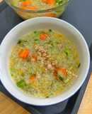 Nui Chữ Nấu Thịt Băm (Món ăn sáng cho bé)