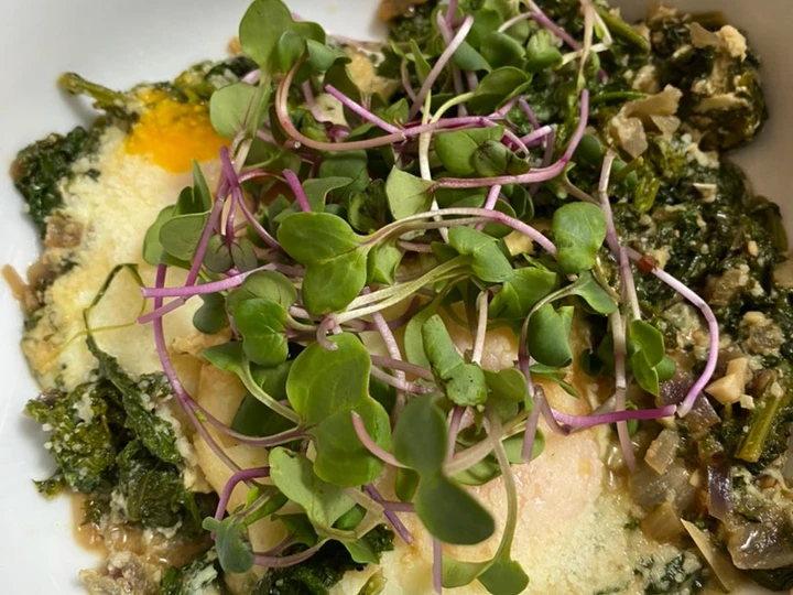 Easy Steps to Make Green farmer’s market shakshuka which So Delicious