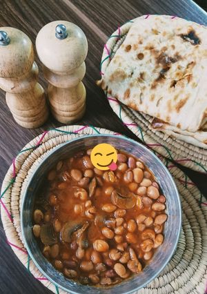 عکسی از دستور خوراک لوبیا چیتی