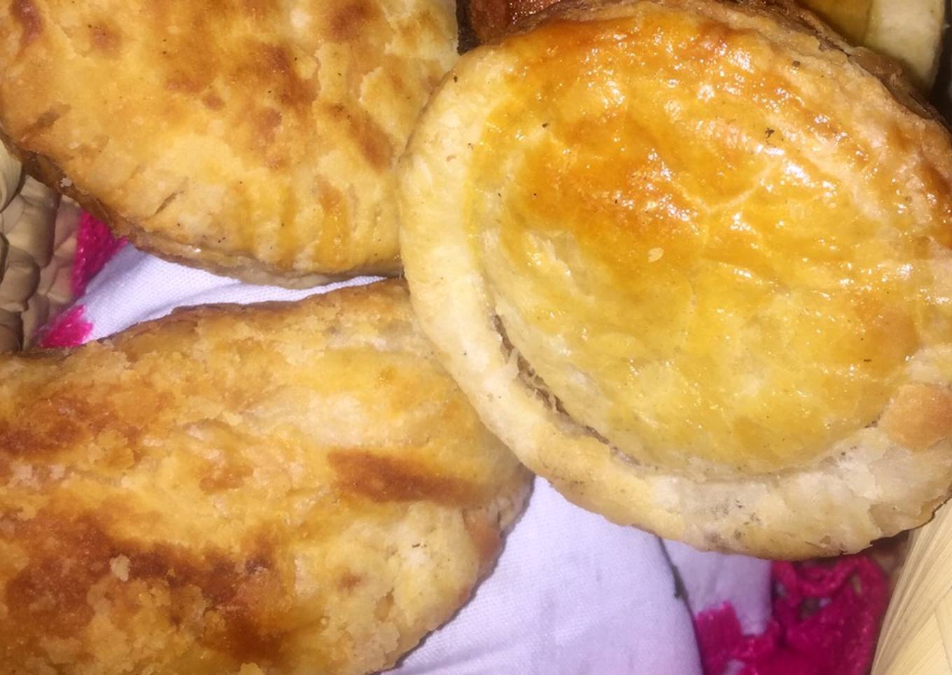 Formas con masa hojaldre