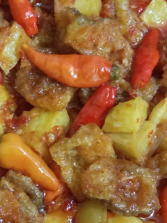Foto resep Sambel goreng kentang krecek