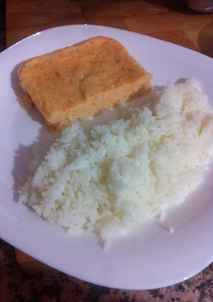 Una foto de Pastel de Surimi - Fitness (con y sin Thermomix)