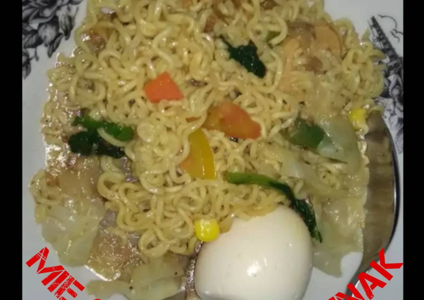 17. Mie sayur pedes enak 😋