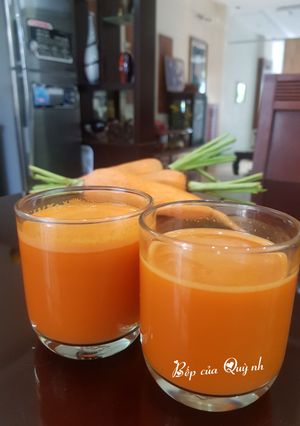 Hình của món Nước ép cà rốt.