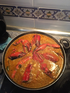 Una foto de Arroz caldoso con bogavante
