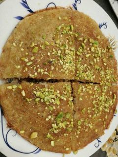 صورة لوصفة هريسه بالمكسرات