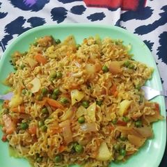 A picture of Vegetable maggi.