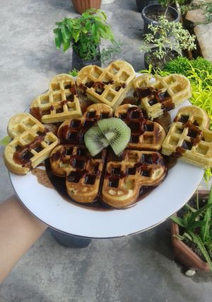 Foto resep Soybean Waffle