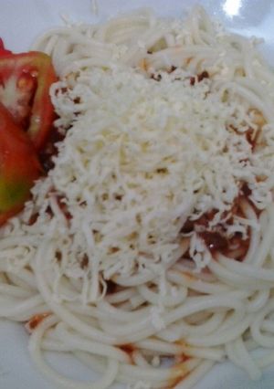 Foto resep Spagheti Tabur Keju