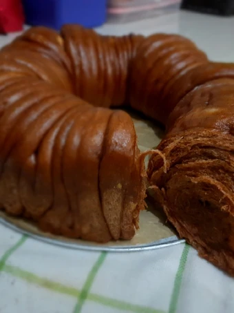 Cara Mudah Menyiapkan Resep Choco woll roll bread kukus menul2 tanpa mixer tanpa ulen yang Bikin Ngiler Anti Ribet, Uenak Banget