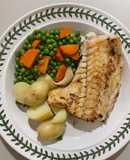 Über-simple cod dinner