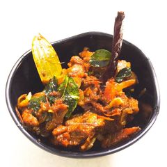 A picture of Mutton Ghee Roast.