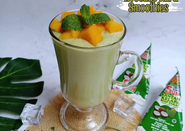 Resep Avocado Kara Smoothies Cepat