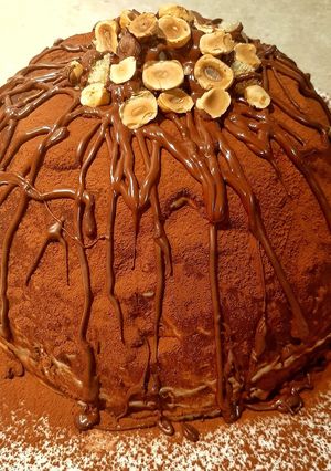 A picture of Tiramisu Zuccotto.