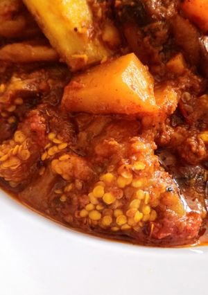 عکسی از دستور خوراک بادمجان جان ッ