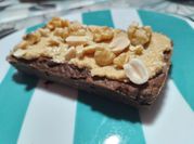 Una foto de camote y chocolate