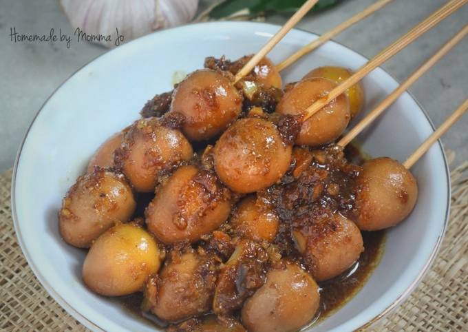 Sate Telur Puyuh