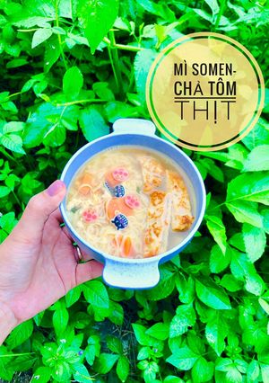Hình của món Chả tôm thịt.