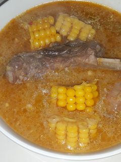 Una foto de Guiso de maíz 🌽