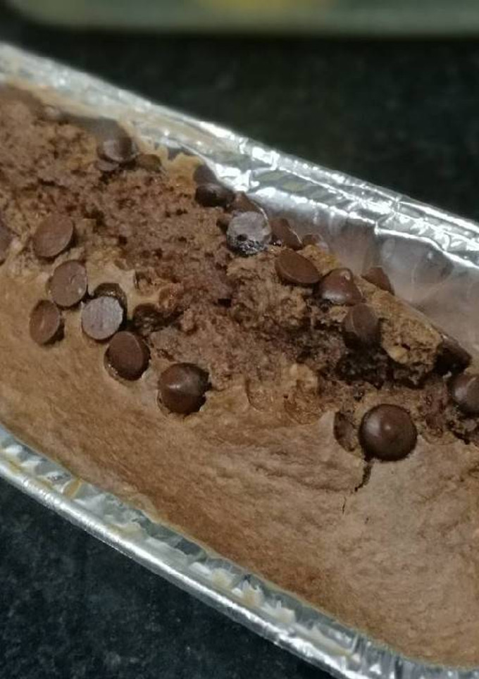 Una foto de Budín de avena y chocolate 🍫 fit