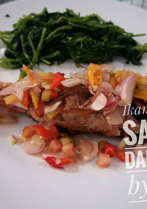 Foto resep Ikan panggang sambel dabu-dabu